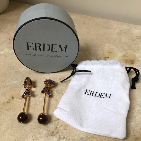 ERDEM Jewelry - Erdem new in box clip on earrings. 2020 collection